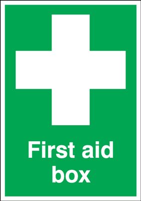 First Aid Box Sign - Blitz Media